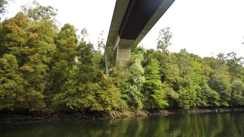 Ponte das Palabras, sobre el ro Lrez, en Monte Porreiro (Pontevedra)
