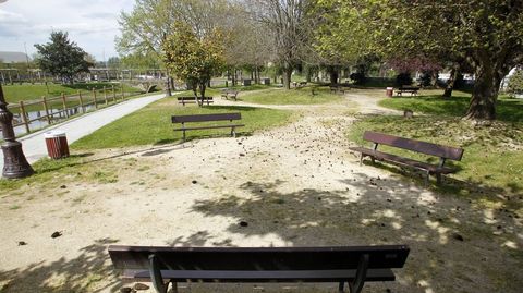 La instalaci�n de la fuente exige la remodelaci�n de parte del parque