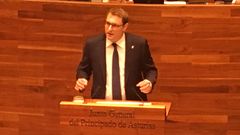 Adri�n Pumares, portavoz de Foro en la Junta General
