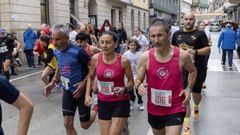 Participantes de la edici�n del a�o pasado de la Carrera Pedestre del Concello de Malpica