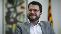 El consejero de Econom�a y Hacienda de la Generalital, Pere Aragon�s