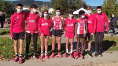 La representacin de la AD Fogar en el gallego sub-16 de campo a travs