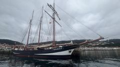 La centenaria goleta holandesa tiene ms de 50 metros de eslora