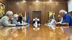 Reuni&oacute;n de la Junta de Gobierno de la Diputaci&oacute;n ourensana.