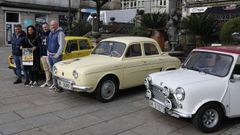 La decimocuarta edici�n del Rally Lac�n se present� en la plaza Mayor de O Carballi�o.