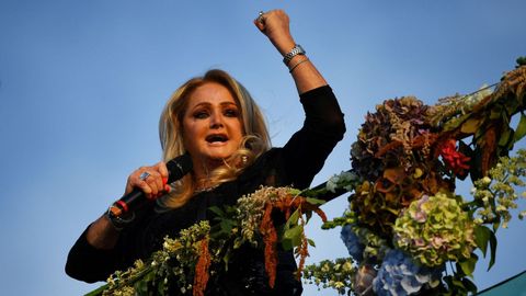La cantante galesa interpretando 'The Last Night of the Proms' en Londres en el 2019