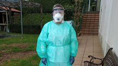 Las trabajadoras del servicio de ayuda a domicilio figuran entre las destinatarias de los aplausos