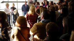 Protesta en los juzgados de Vigo�