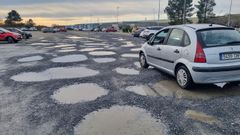 El leira p�rking es como un campo de minas junto al HULA