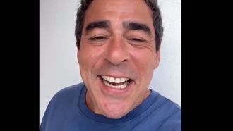 Captura del v�deo en el que Pablo Chiapella anunci� su visita a Chanteclair