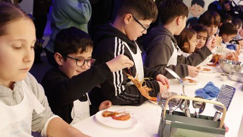 Los m�s peque�os fueron los protagonistas de la presentaci�n