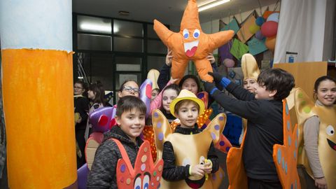 Carnaval del colegio Milladoiro de Malpica