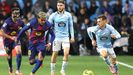 El Celta igual� dos veces el partido frente al Barcelona, pero acab� cediendo (2-4).