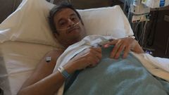 El esperanzador mensaje de Luis Moya tras su aneurisma