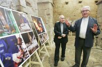El de�n de la Catedral, Segundo P�rez, y el director de la fundaci�n Daniel Lorenzo. 