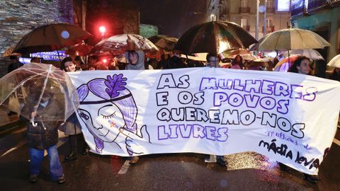 Manifestacin del 8M en Lugo