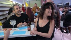 Paco y Mara Len, hermanos y actores, este viernes en La Bugalla, en Ribadeo