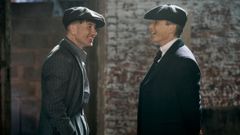 Barry Keoghan y Cillian Murphy, en la pelcula de Peaky Blinders: el hombre inmortal