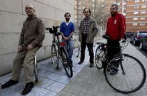 Los organizadores: Juan Cebreiro, Daniel D�az, Jos� Mar�a Jim�nez y Francisco Garc�a.