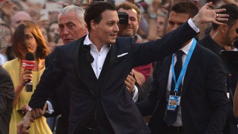 Johnny Depp con 42,5 millones de euros