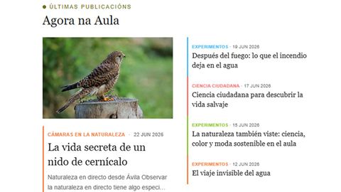 As aulas dialogan cos expertos, o programa educativo impulsa un espazo na web para que os escolares desenvolvan o seu pensamento cr�tico.