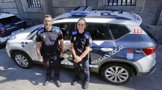 Dos nuevos agentes para la Polic&iacute;a Local de Caldas