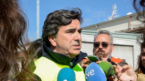 El presidente de la Autoridad Portuaria valoró muy positivamente la llegada de cinco cruceros este martes