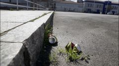 Chequeo al estacionamiento de la explanada portuaria de A Pobra