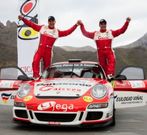 Iv�n Ares, en la primera prueba del Nacional de ralis de asfalto.