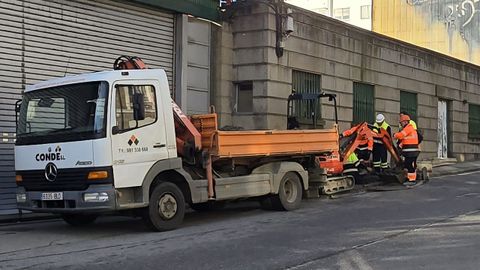 Los trabajos de reparaci�n comenzaron esta ma�ana