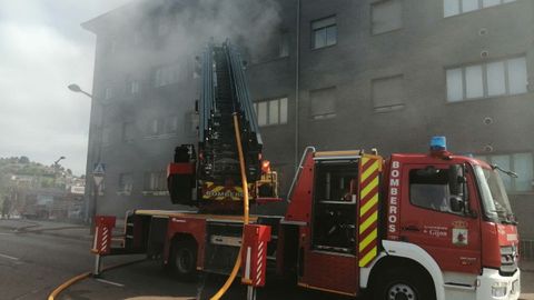 Incendio en Gij�n