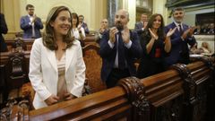 TOMA DE POSESION DE INES REY COMO ALCALDESA DE LA CORU�A