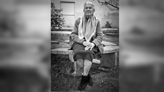 Luc�a Adela Couce Villar, Lita, ten�a la tienda La Quincalla en Covas. Muri� el 8 de enero a los 103 a�os