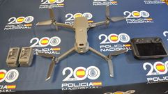 Dron intervenido por la Polic�a Nacional en Lugo