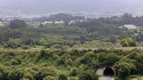 La bolsa de suelo se ubica en Mandi�; en la foto, la zona cercana a la carretera al puerto exterior.