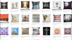 La empresa que comercializaba el v�ter con decoraci�n isl�mica vende tambi�n cojines y cortinas con cruces y otros motivos religiosos