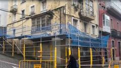 El edificio que colaps� en Ferrol
