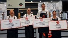 Iv�n Cancela, de La Bodeguilla de Santa Marta, se proclam� subcampe�n nacional de tiraje de ca�as de Estrella Galicia.