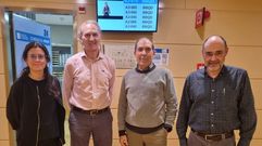 De izquierda a derecha: Mar�a L�pez, Juan Carlos Dom�nguez, Sergio G. Palanca y Gerardo Palmeiro.