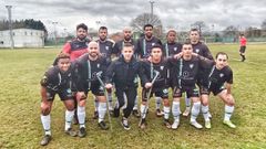 Alineaci�n del Alfoz en un partido de la presente temporada