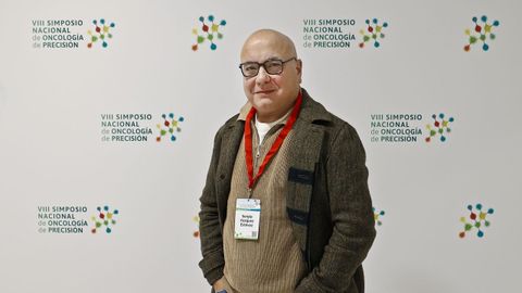 Sergio V�zquez, cocoordinador cient�fico del VIII Simposio Nacional de Oncolog�a de Precisi�n, en Vigo.