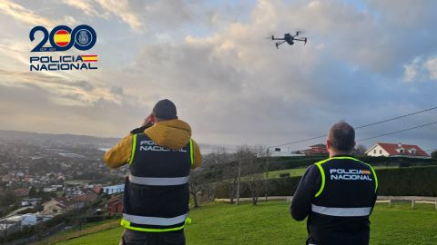 Drones de la Polic�a de Gij�n