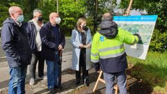 La conselleira de Infraestruturas, Ethel V�zquez, present� el pasado mes la actuaci�n.