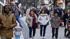Imagen de archivo de la calle Barcelona, en A Coru�a.
