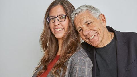 Carla Estivill y su padre Eduard