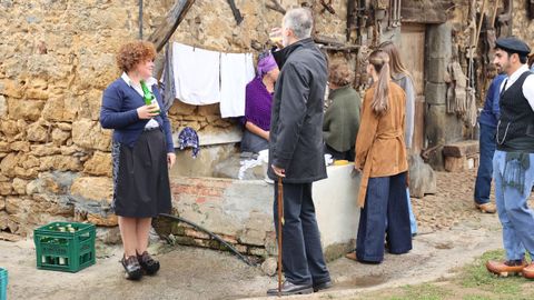 Los Reyes, la princesa Leonor y la Infanta Sof�a durante el acto de entrega del premio al ?Pueblo Ejemplar de Asturias 2025, a 25 de octubre de 2025, en Valdesoto, Sieto, Asturias (Espa�a). El Premio al Pueblo Ejemplar de Asturias 2025 ha sido concedido a la parroquia de Valdesoto, que pertenece al concejo asturiano de Siero