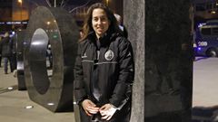 Mar Fern�ndez, jugadora del Bembrive de f�tbol sala.