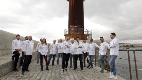 Algunos de los cocineros que participarn en la iniciativa Desde Valencia para Valencia, en una imagen de archivo