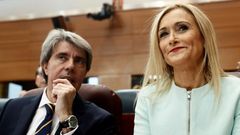 �ngel Garrido y Cristina Cifuentes