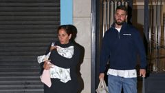 Anabel Pantoja, David Rodr�guez y su hija Alma.